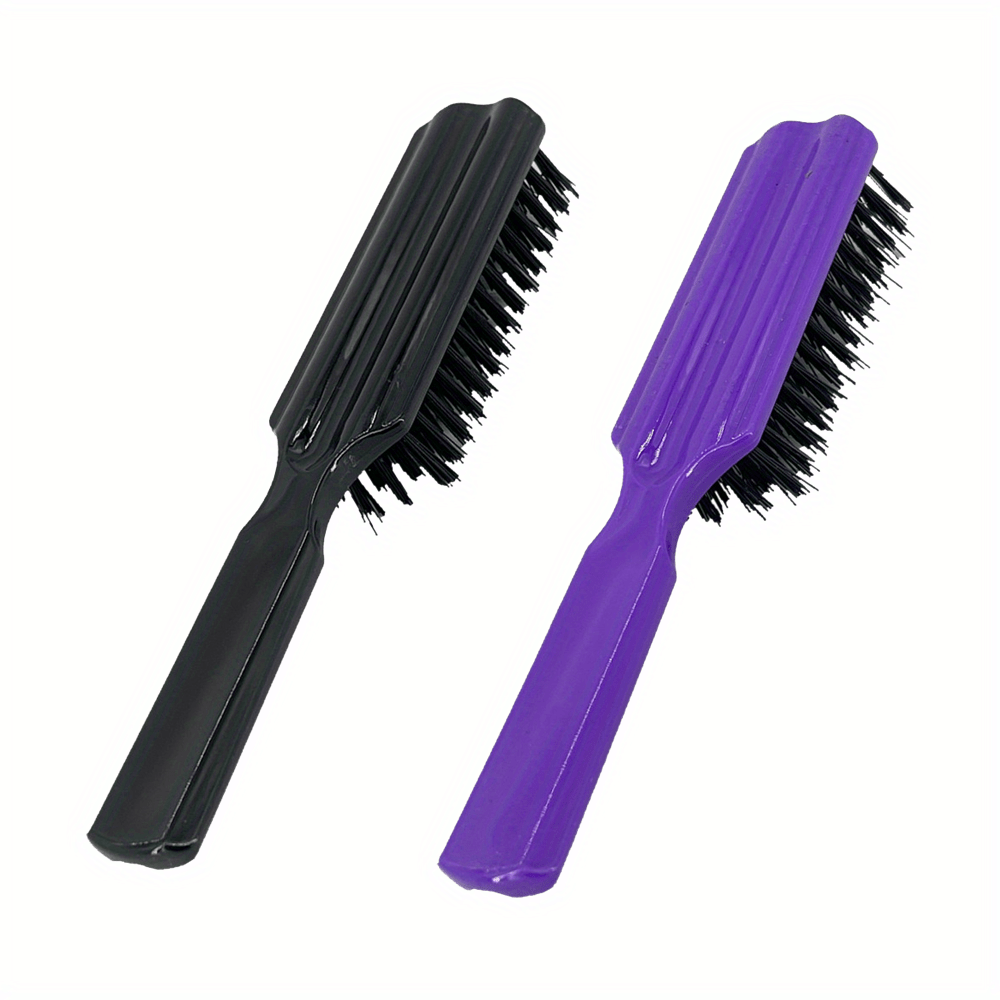 Plastic Handle Nylon Bristle Brush Hairdressing Comb Designed For All Hair Types