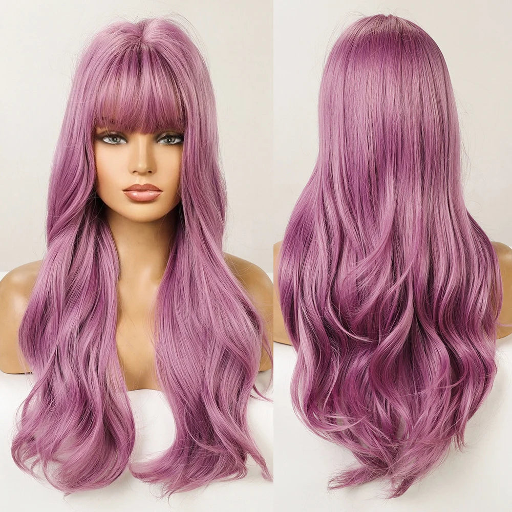 Ombre Black to Light Blonde Hair Wig