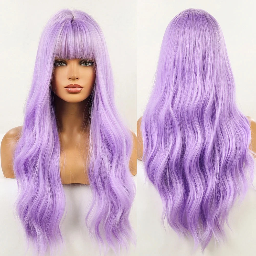 Ombre Black to Light Blonde Hair Wig