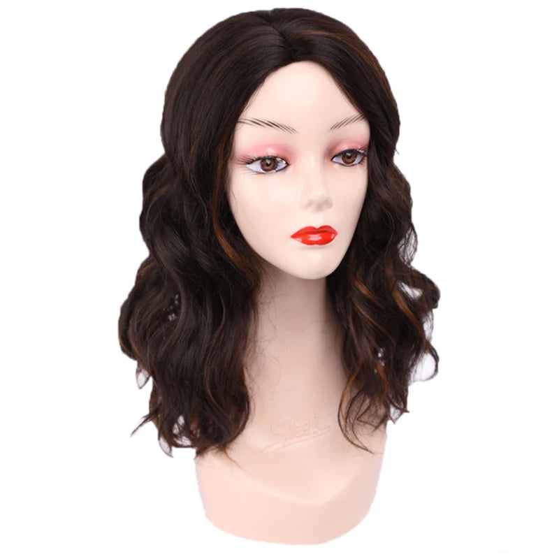 Long Deep Wavy Black Wig