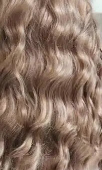 Lydia Long Wavy V Part Black Wig