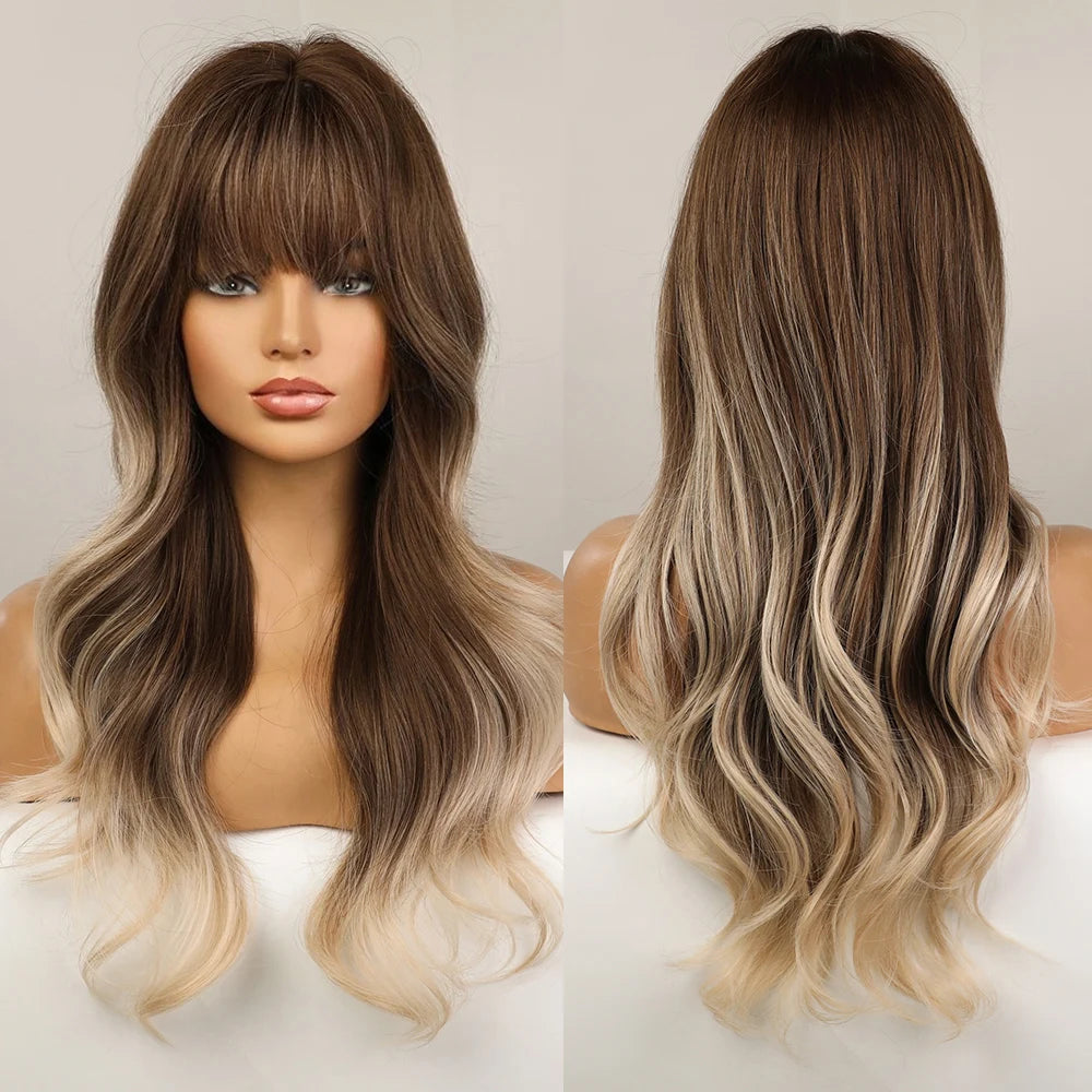 Ginger synthetic wig