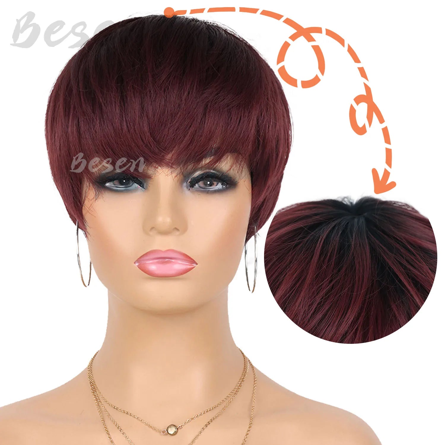 Short Pixie Cut Wig