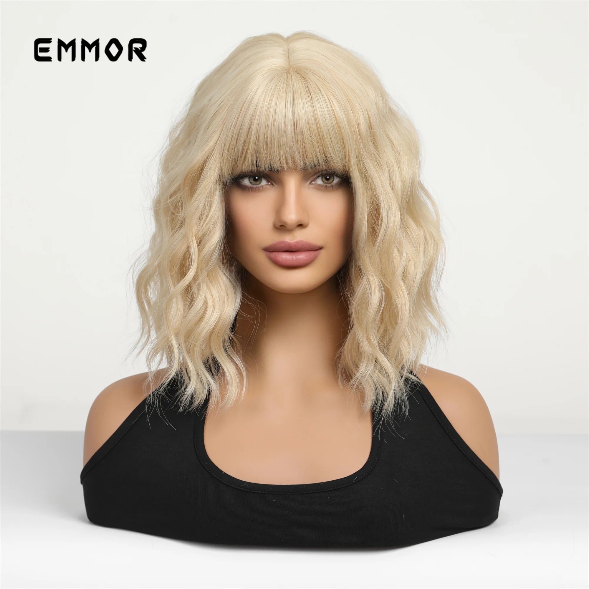 Blonde Brown Short Bob wig