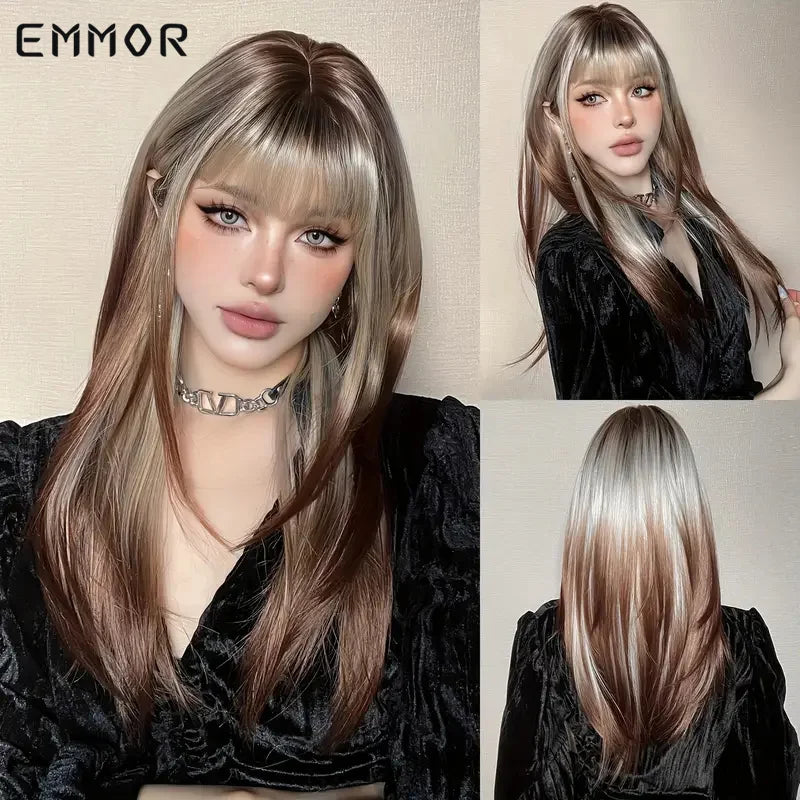Ombre Brown Wigs