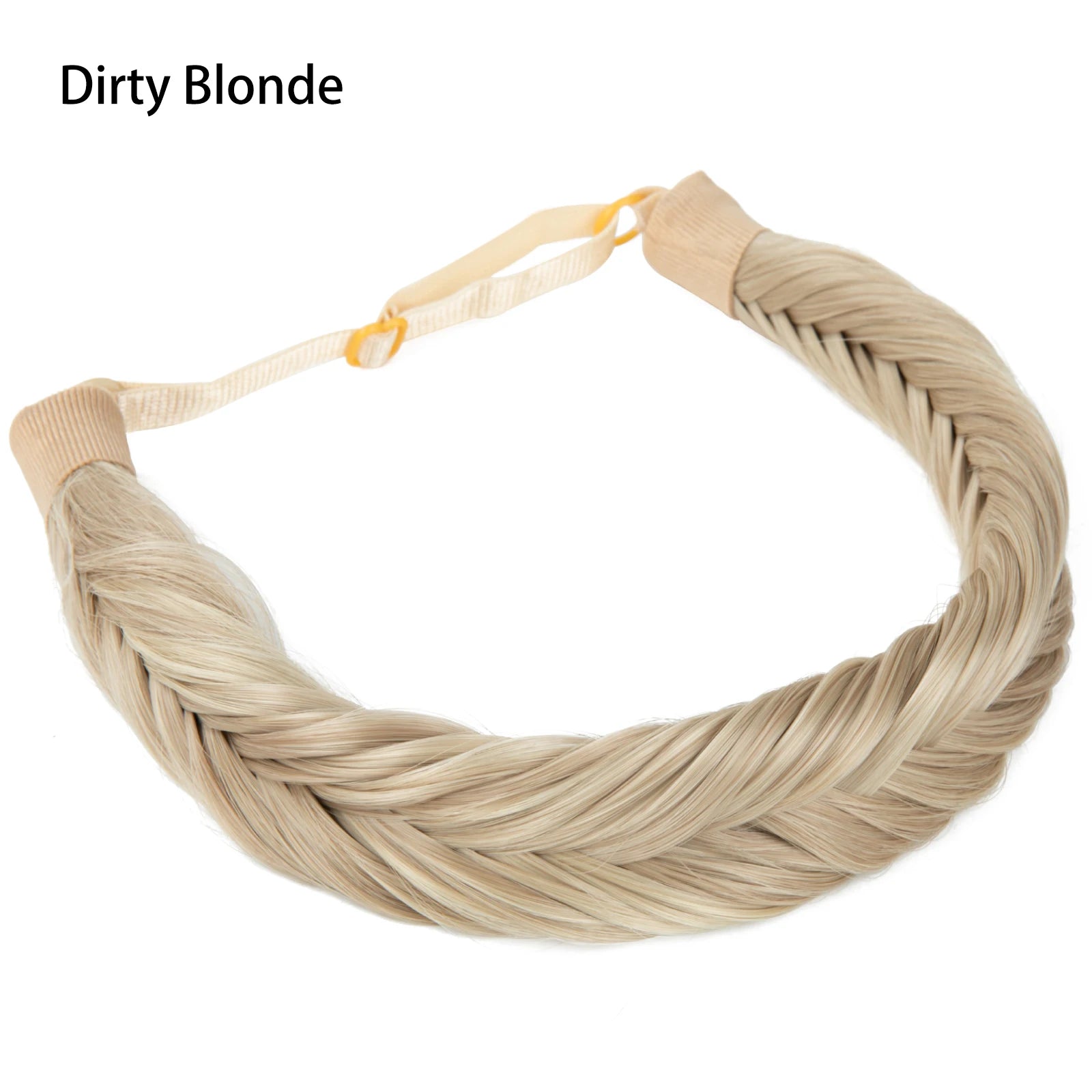 Synthetic Premium Adjustable Handmade Braided Elastic Band Hair Fashion Braiding Hair Headband Headwear For Women