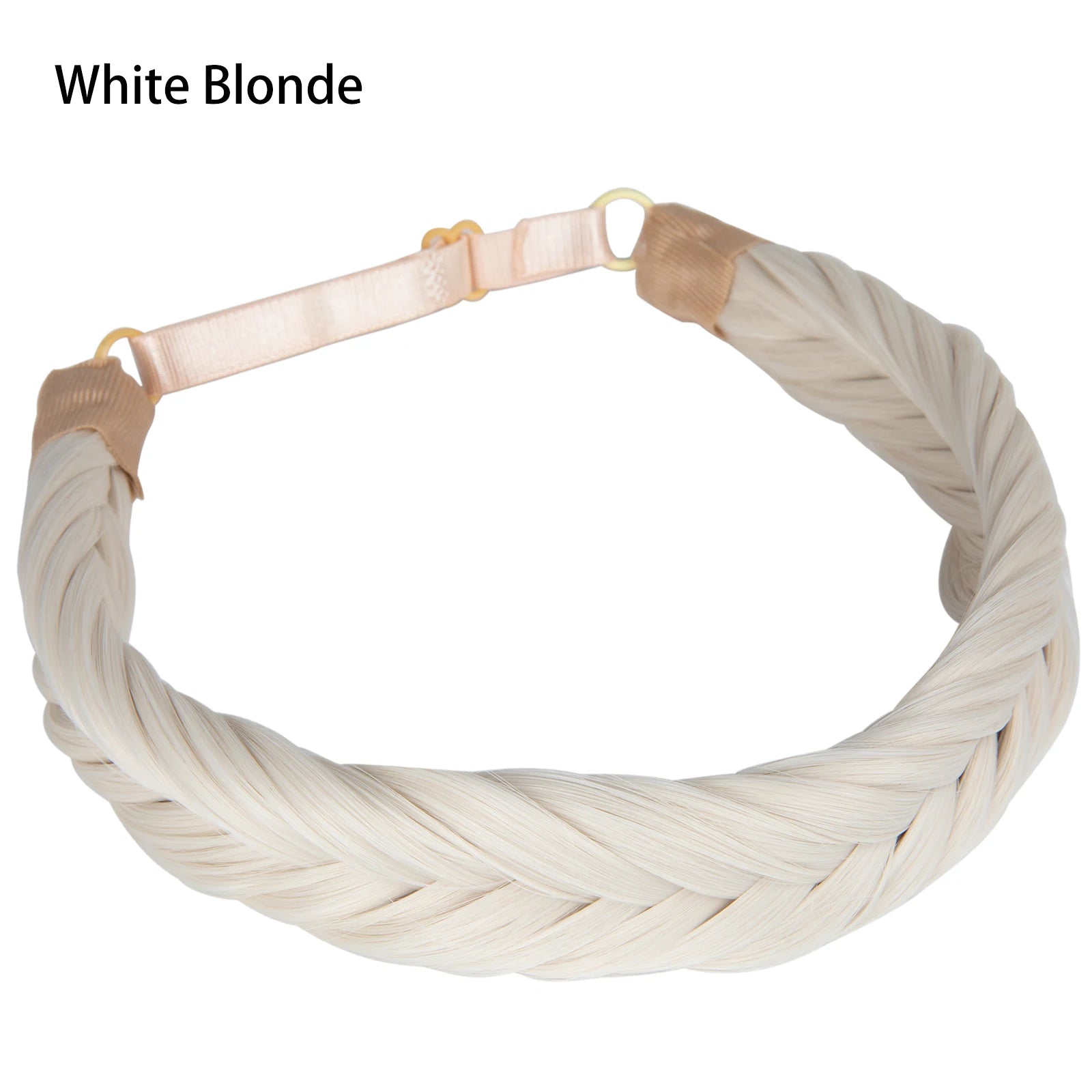 Synthetic Premium Adjustable Handmade Braided Elastic Band Hair Fashion Braiding Hair Headband Headwear For Women