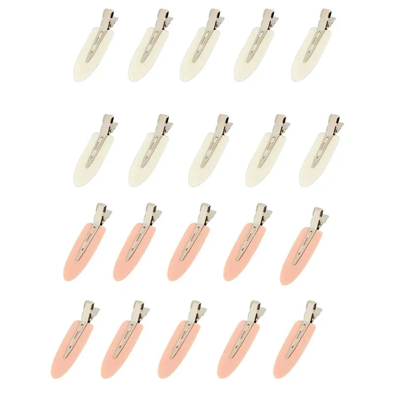 10pcs/set No Crease Basic Hair Clips