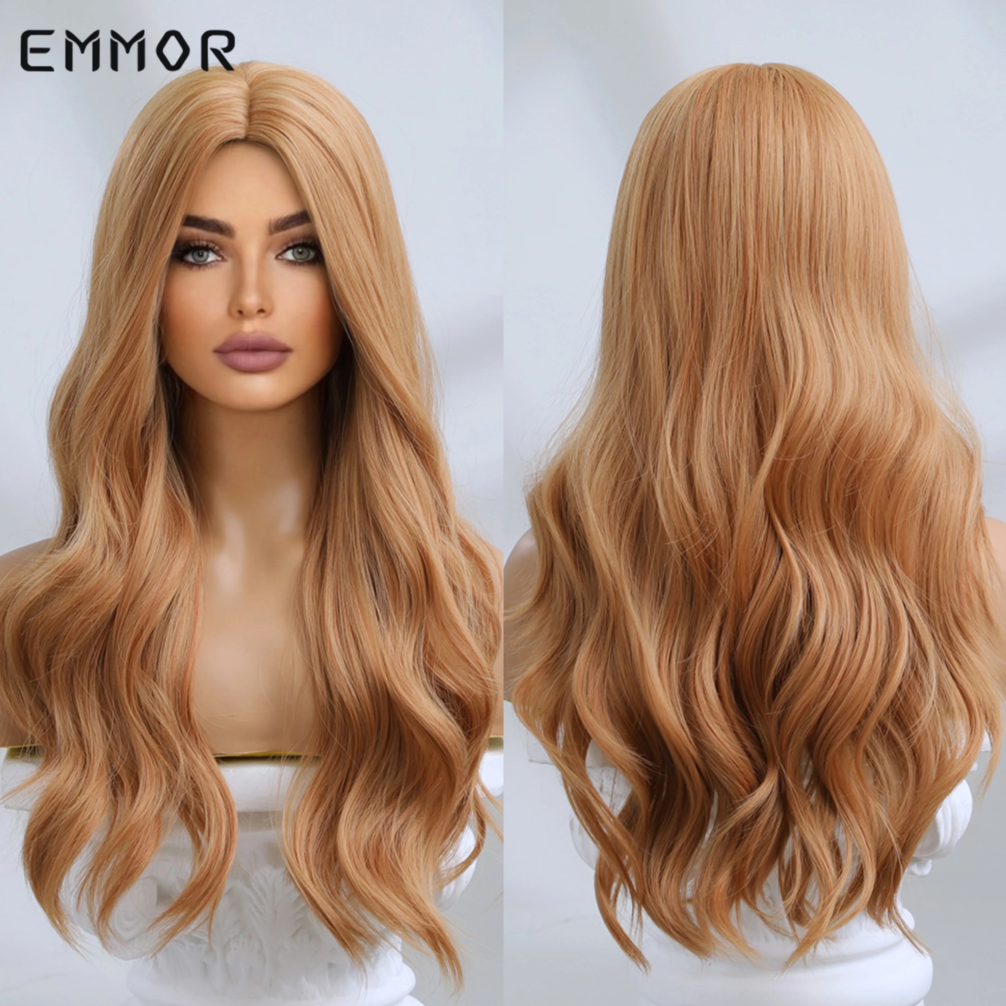 Ombre Black to Light Blonde Hair Wig
