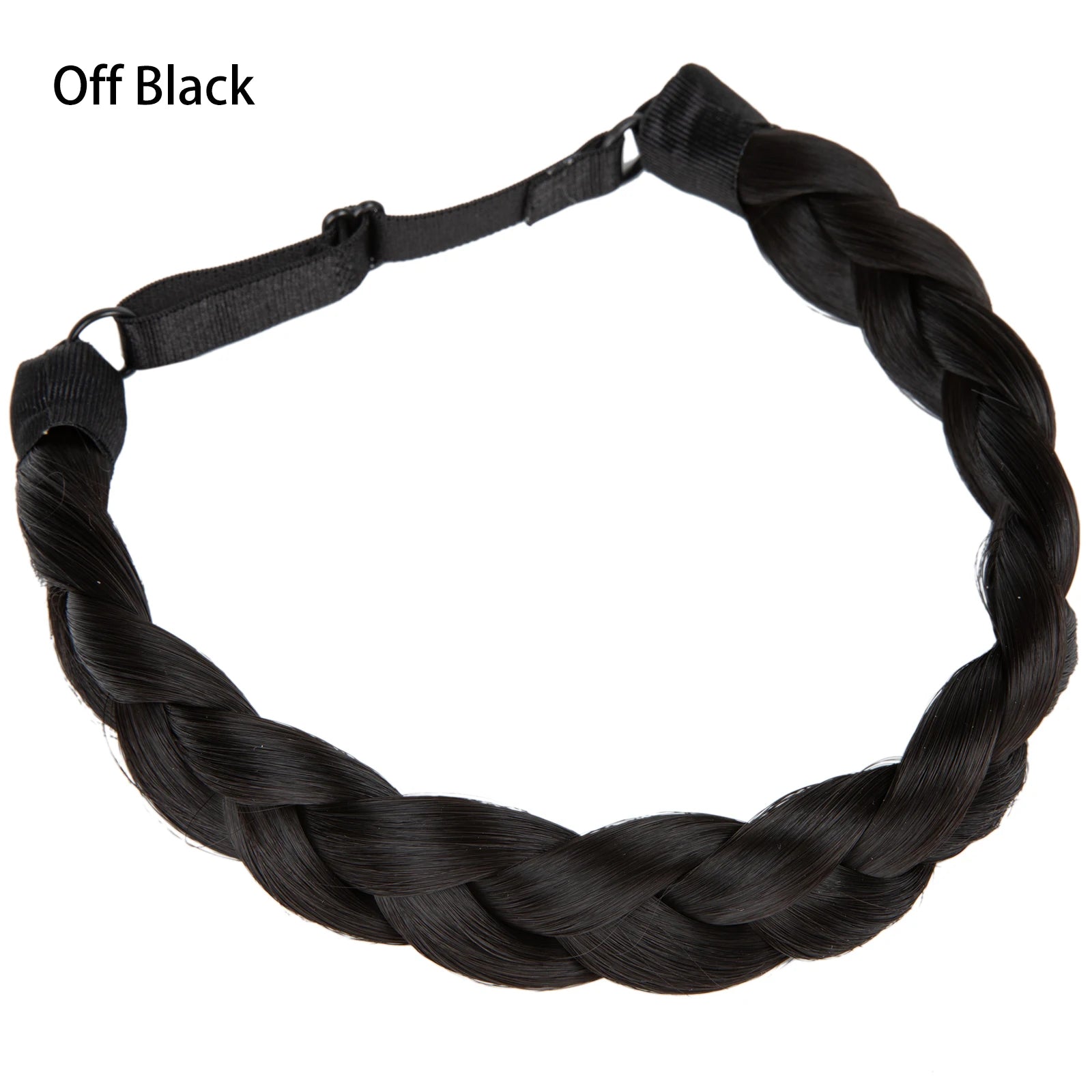 Synthetic Premium Adjustable Handmade Braided Elastic Band Hair Fashion Braiding Hair Headband Headwear For Women