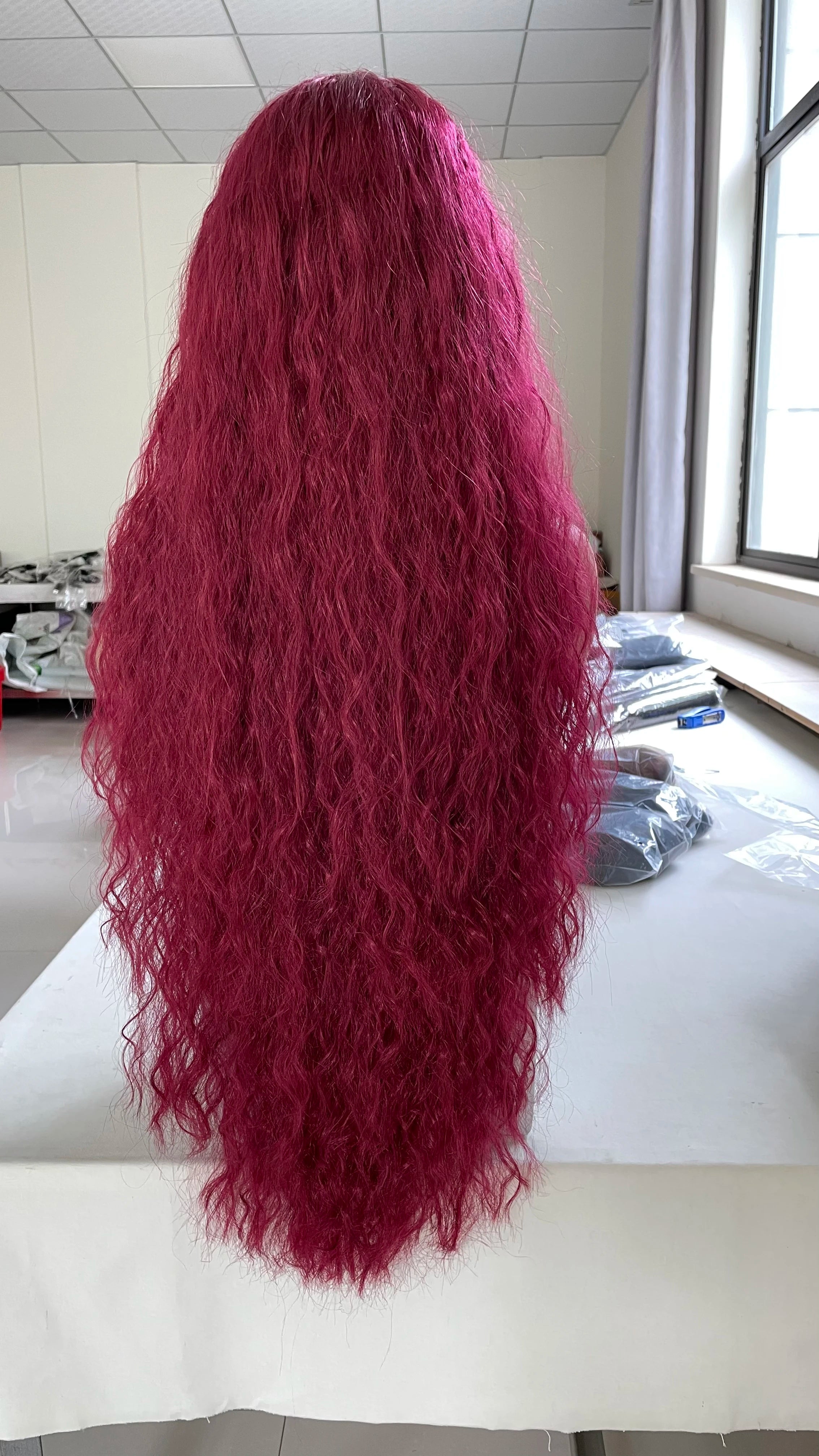 Long Wig 4*1 Lace Middle Part Wavy Wigs