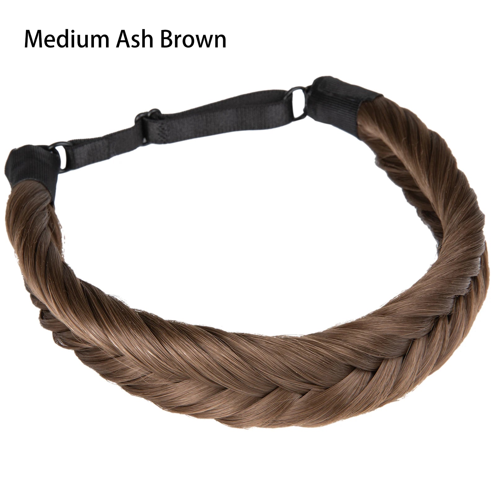 Synthetic Premium Adjustable Handmade Braided Elastic Band Hair Fashion Braiding Hair Headband Headwear For Women