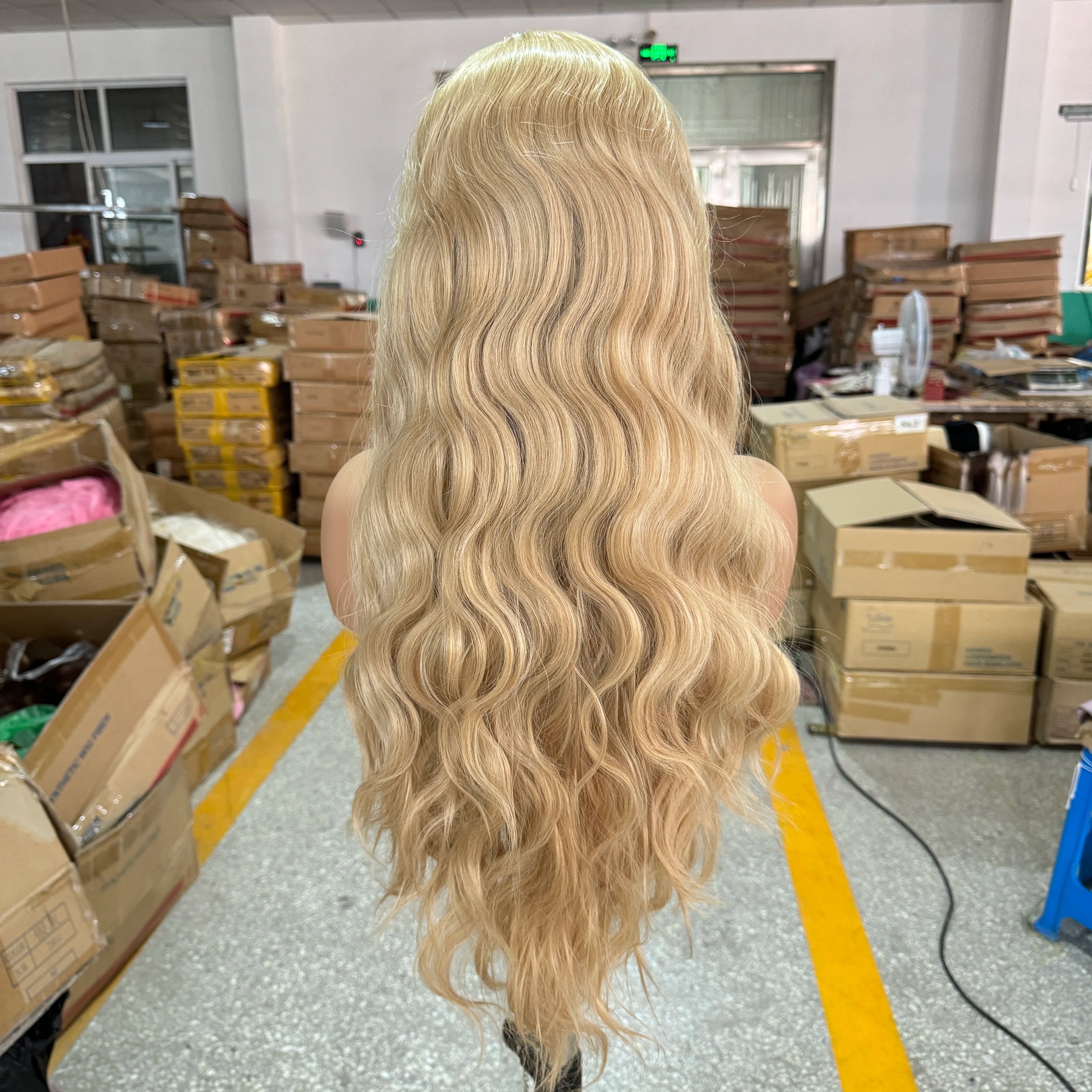 613 Mix Blonde Synthetic Lace Front Wig