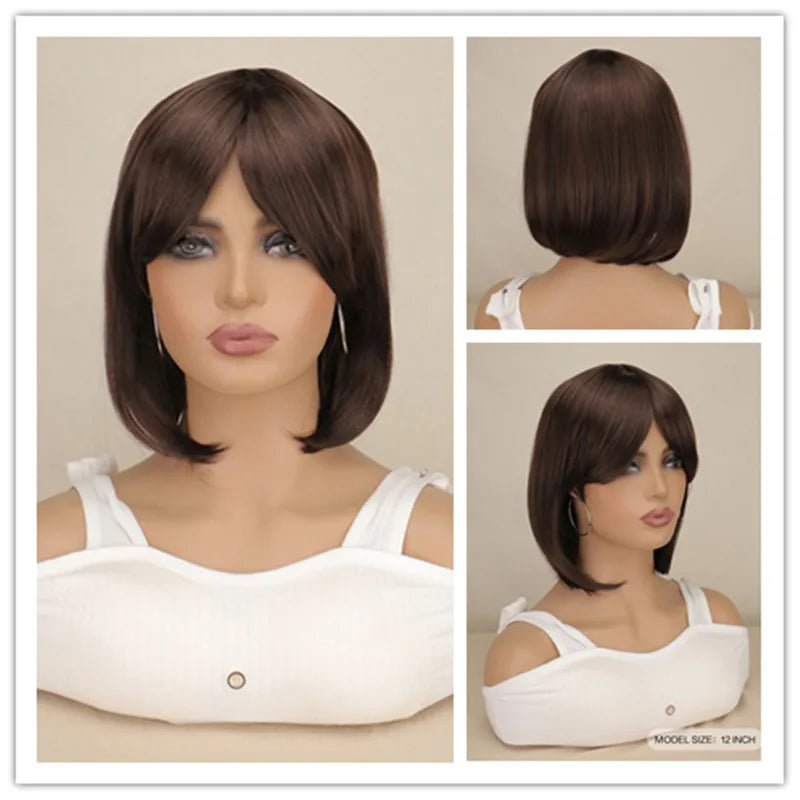 Short Bob Straight Wigs