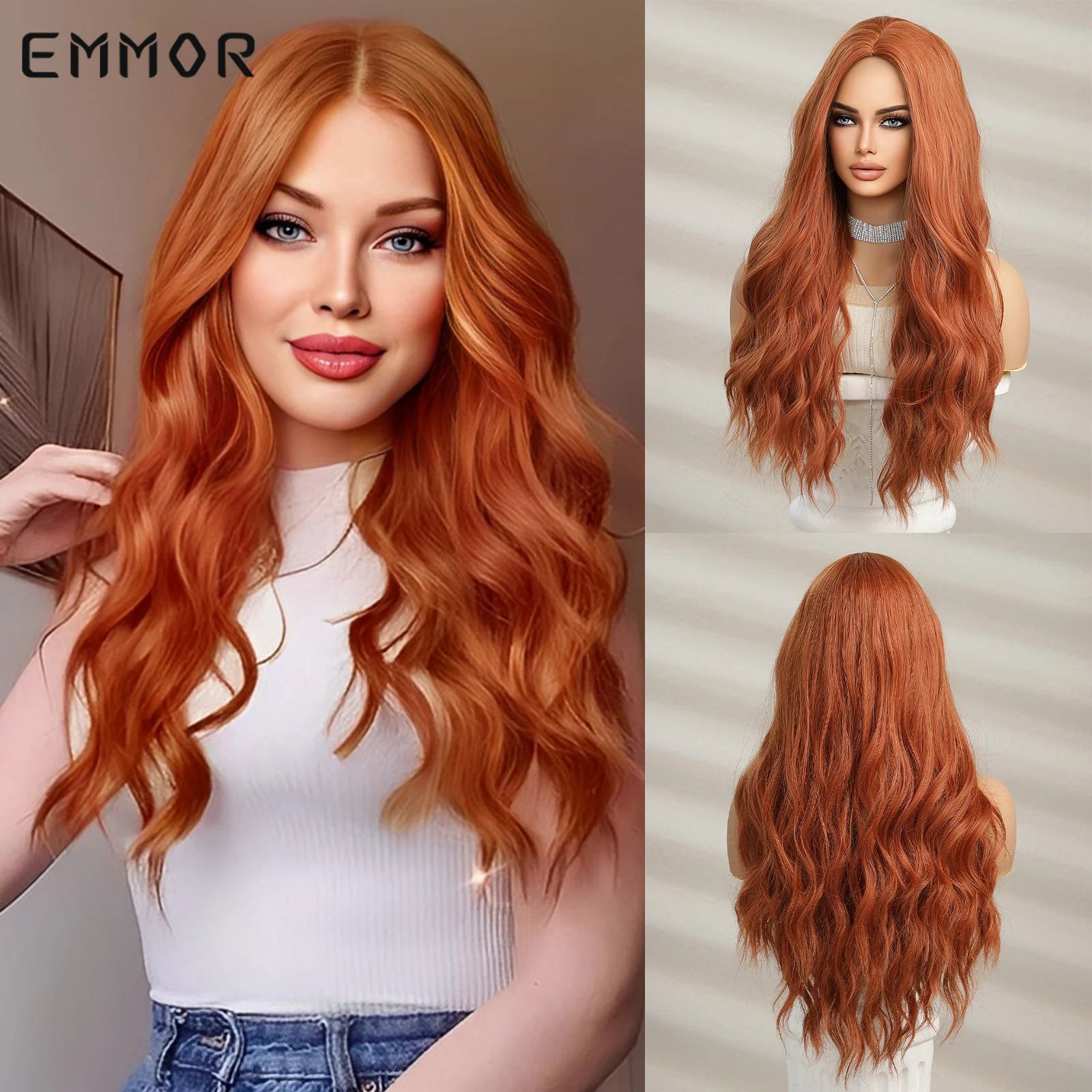 Ombre Black to Light Blonde Hair Wig