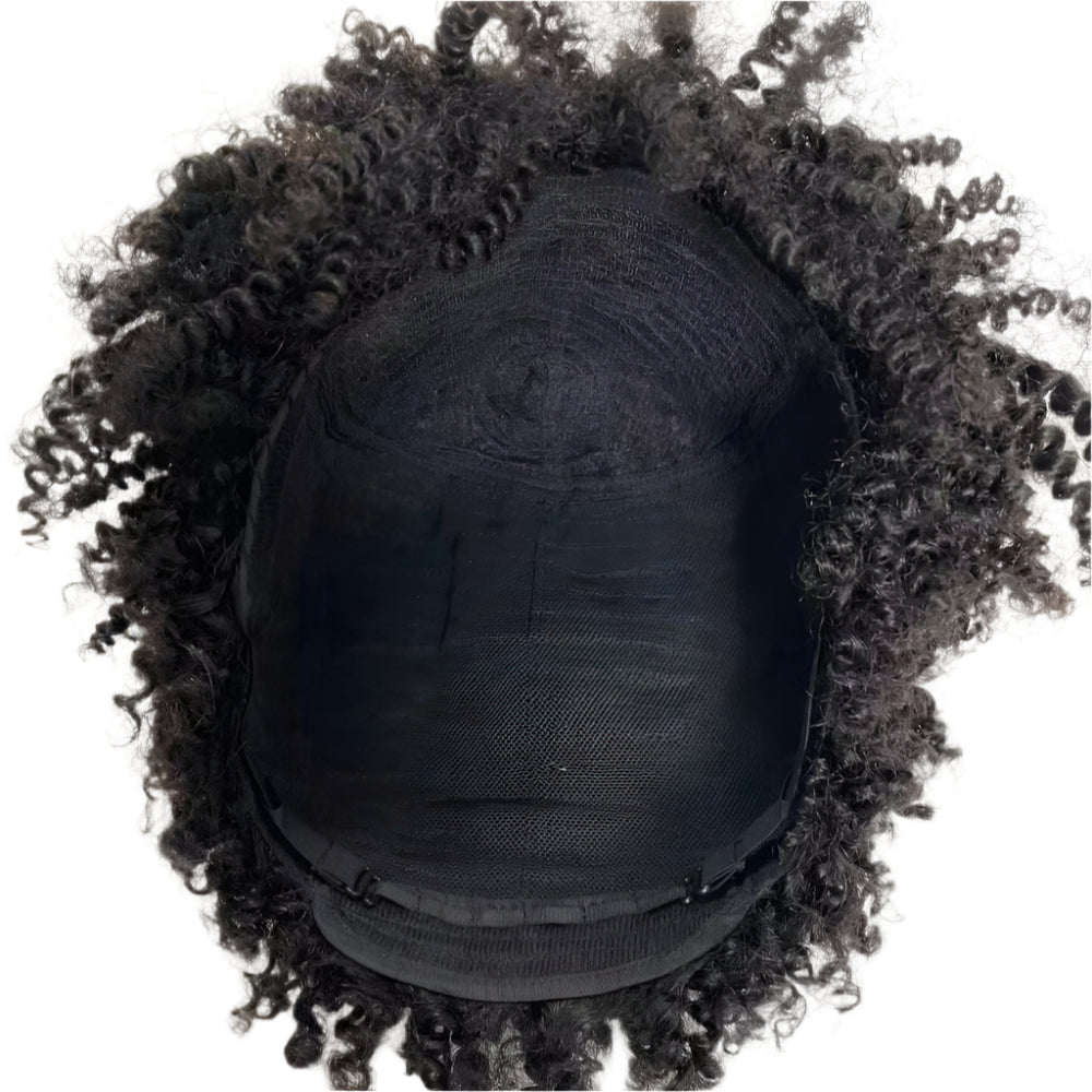 100% Human Hair Afro Kinky Curly Full Machine Short Wigs High Quality Brazilian Virgin Hair