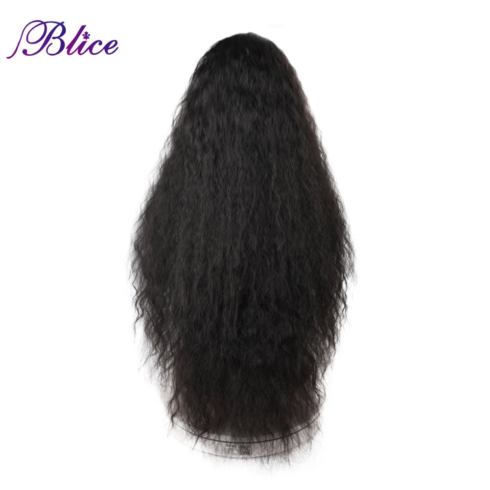 Long Wig 4*1 Lace Middle Part Wavy Wigs