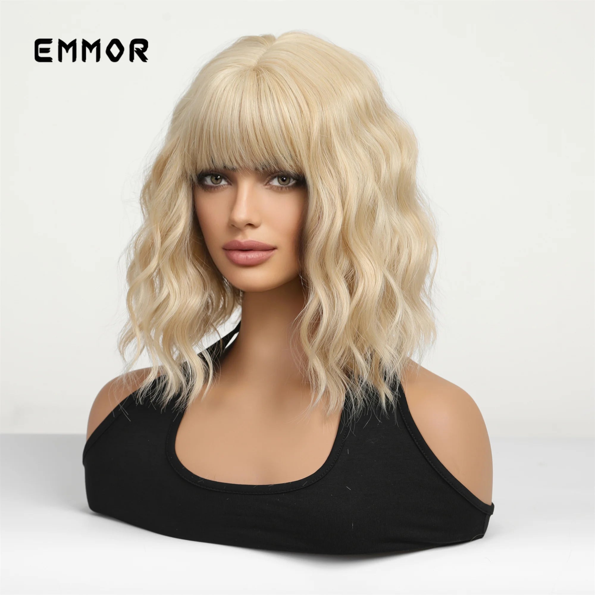 Blonde Brown Short Bob wig