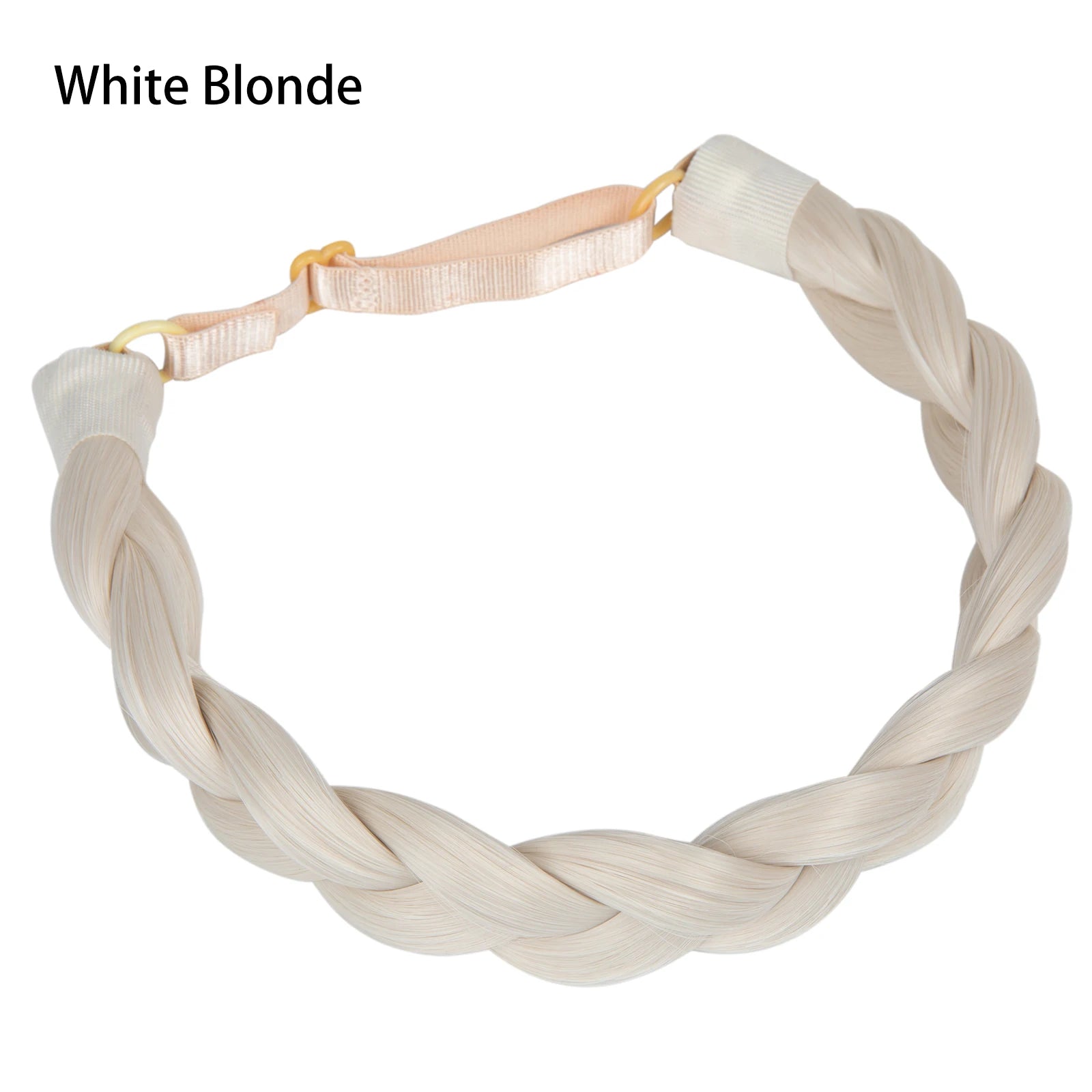 Synthetic Premium Adjustable Handmade Braided Elastic Band Hair Fashion Braiding Hair Headband Headwear For Women