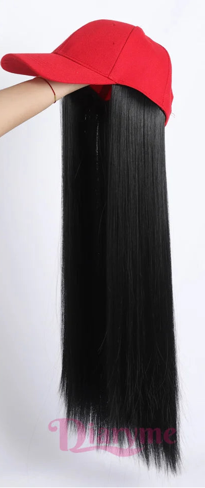 Long Straight Wig with cap