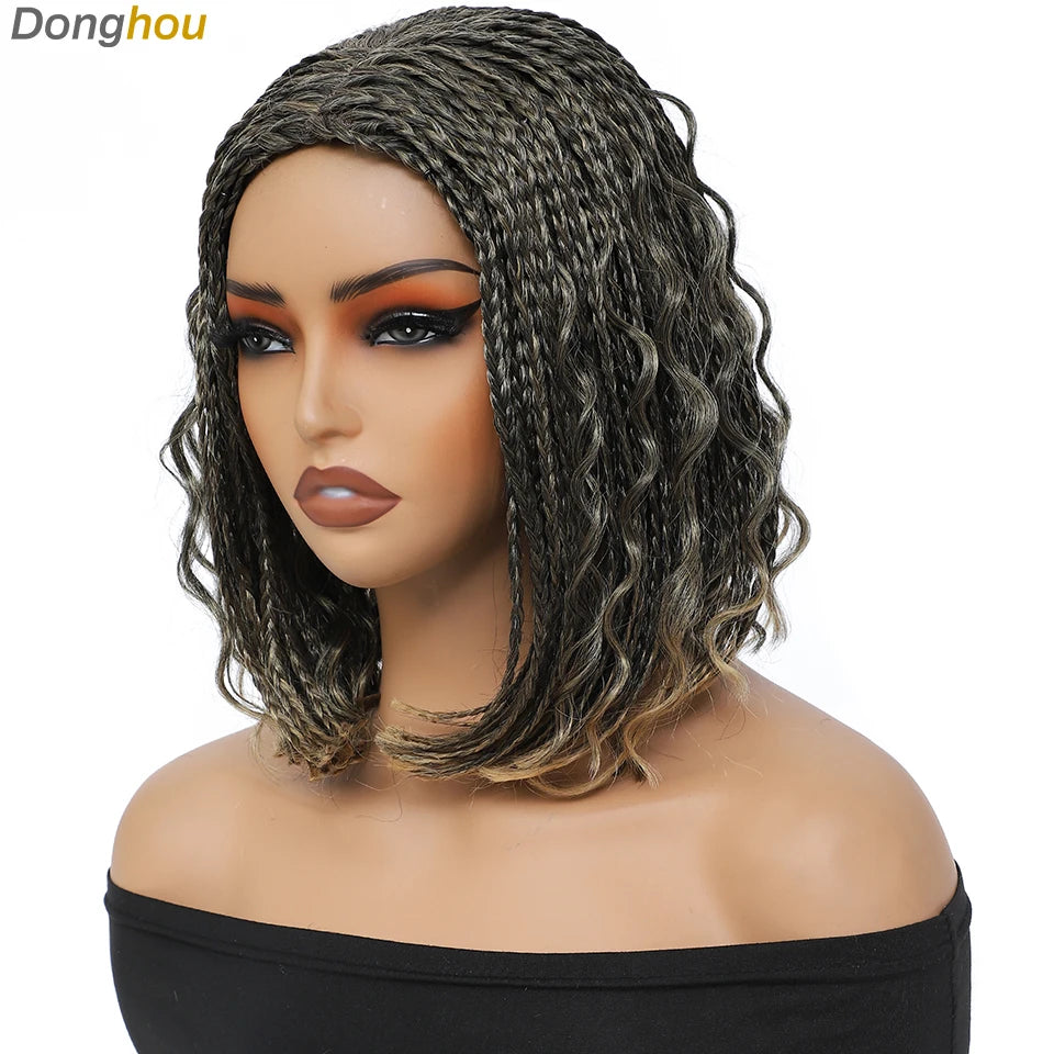 Short Bob Braided Wigs