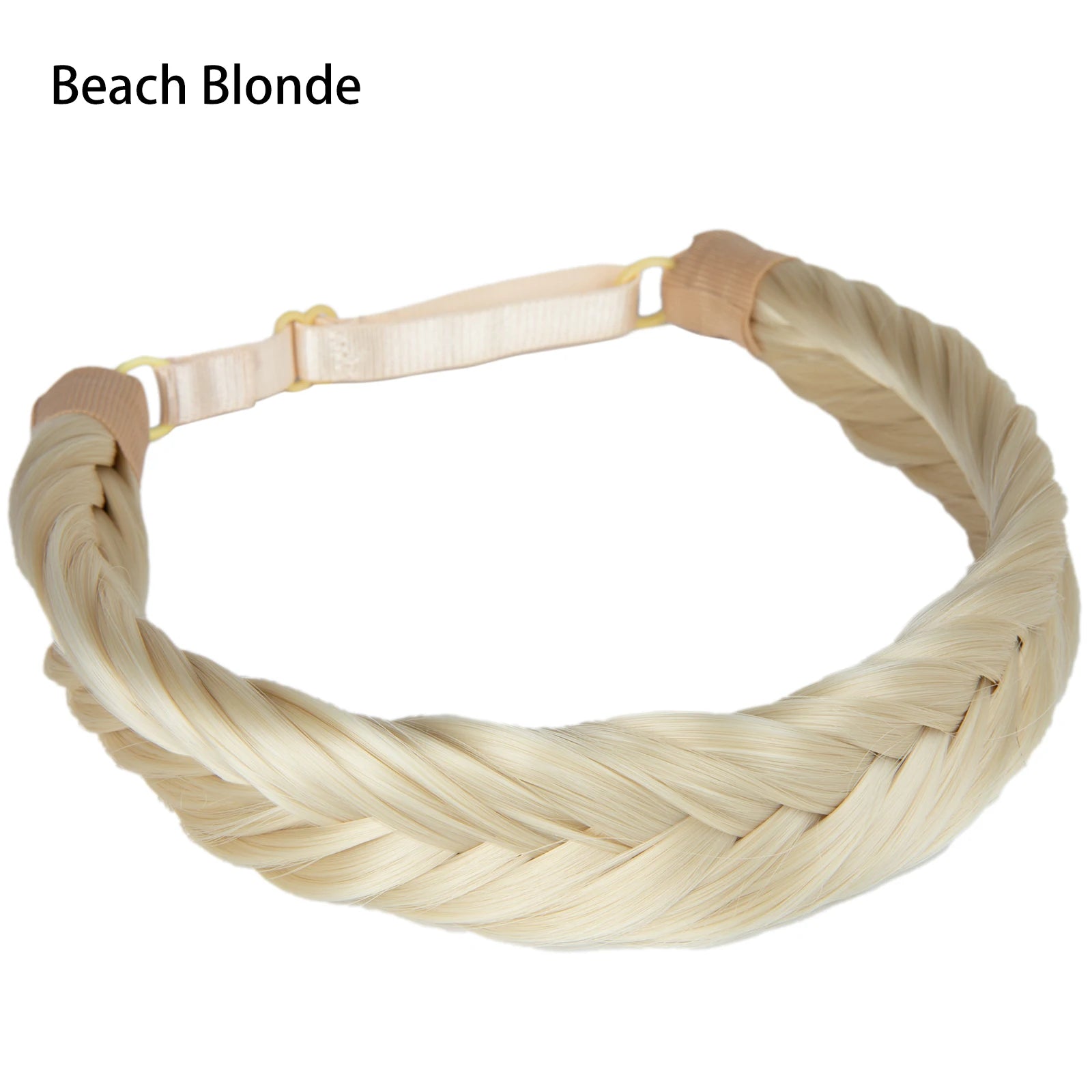 Synthetic Premium Adjustable Handmade Braided Elastic Band Hair Fashion Braiding Hair Headband Headwear For Women