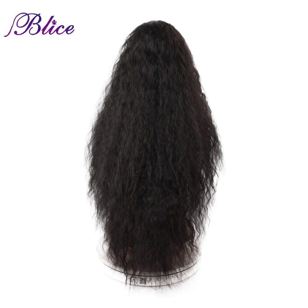 Long Wig 4*1 Lace Middle Part Wavy Wigs