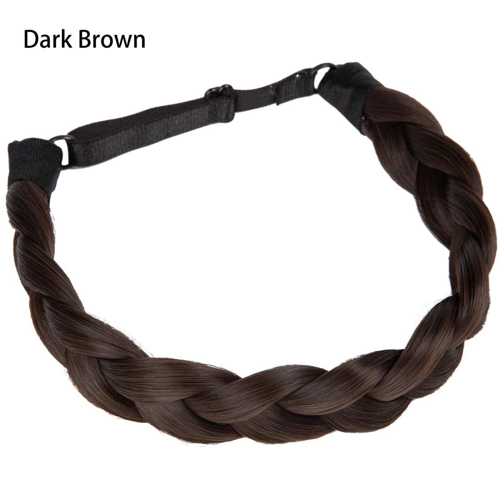 Synthetic Premium Adjustable Handmade Braided Elastic Band Hair Fashion Braiding Hair Headband Headwear For Women