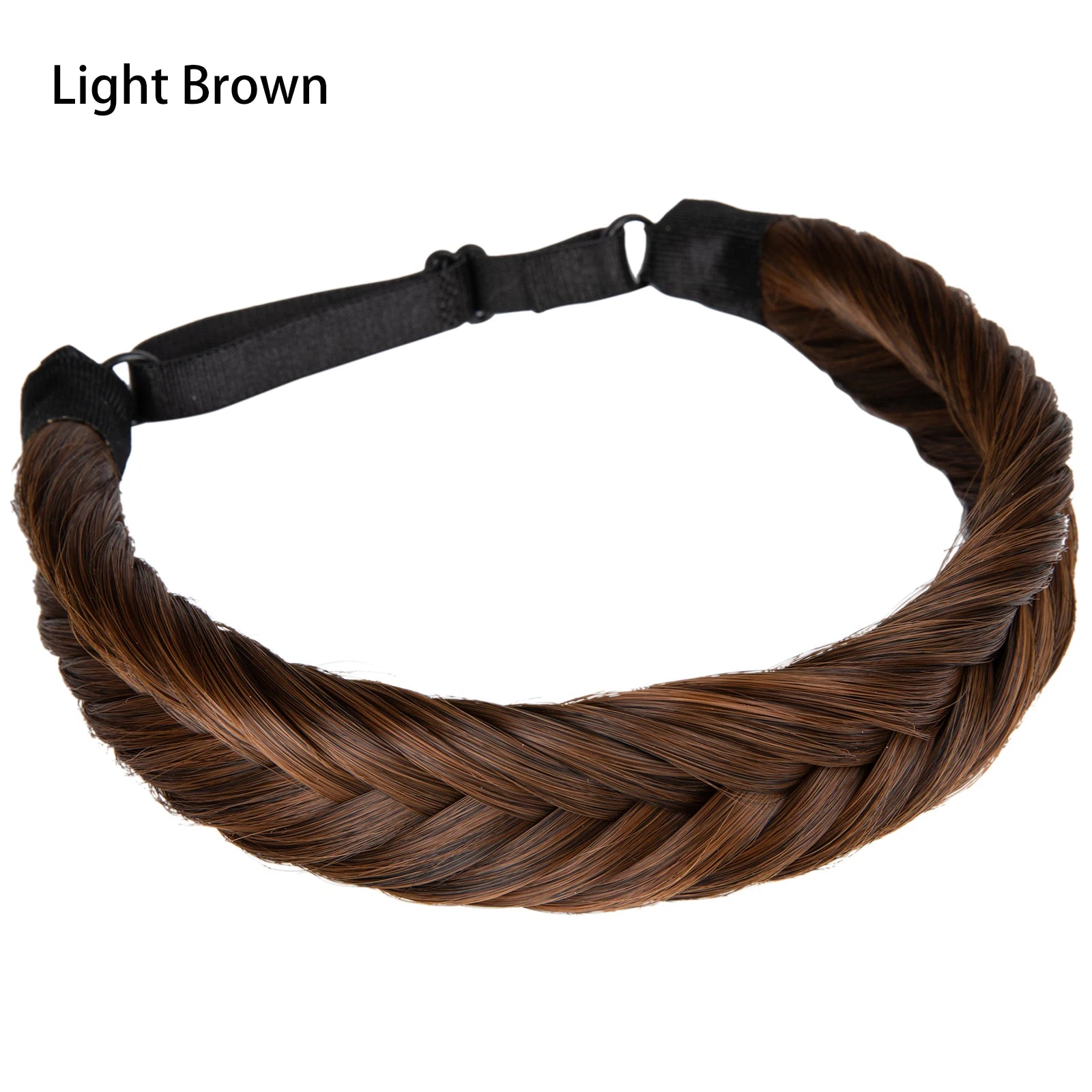 Synthetic Premium Adjustable Handmade Braided Elastic Band Hair Fashion Braiding Hair Headband Headwear For Women