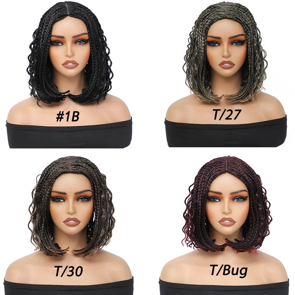 Short Bob Braided Wigs