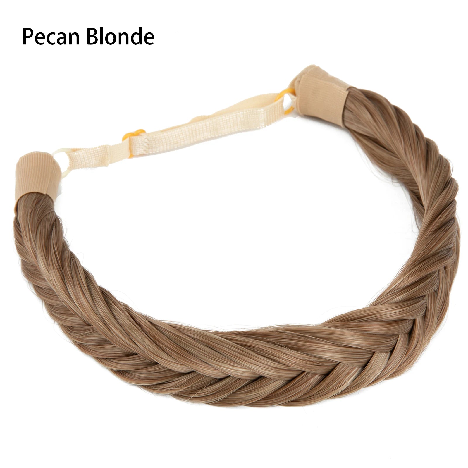 Synthetic Premium Adjustable Handmade Braided Elastic Band Hair Fashion Braiding Hair Headband Headwear For Women