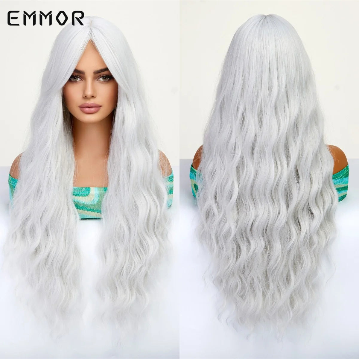 Ombre Black to Light Blonde Hair Wig