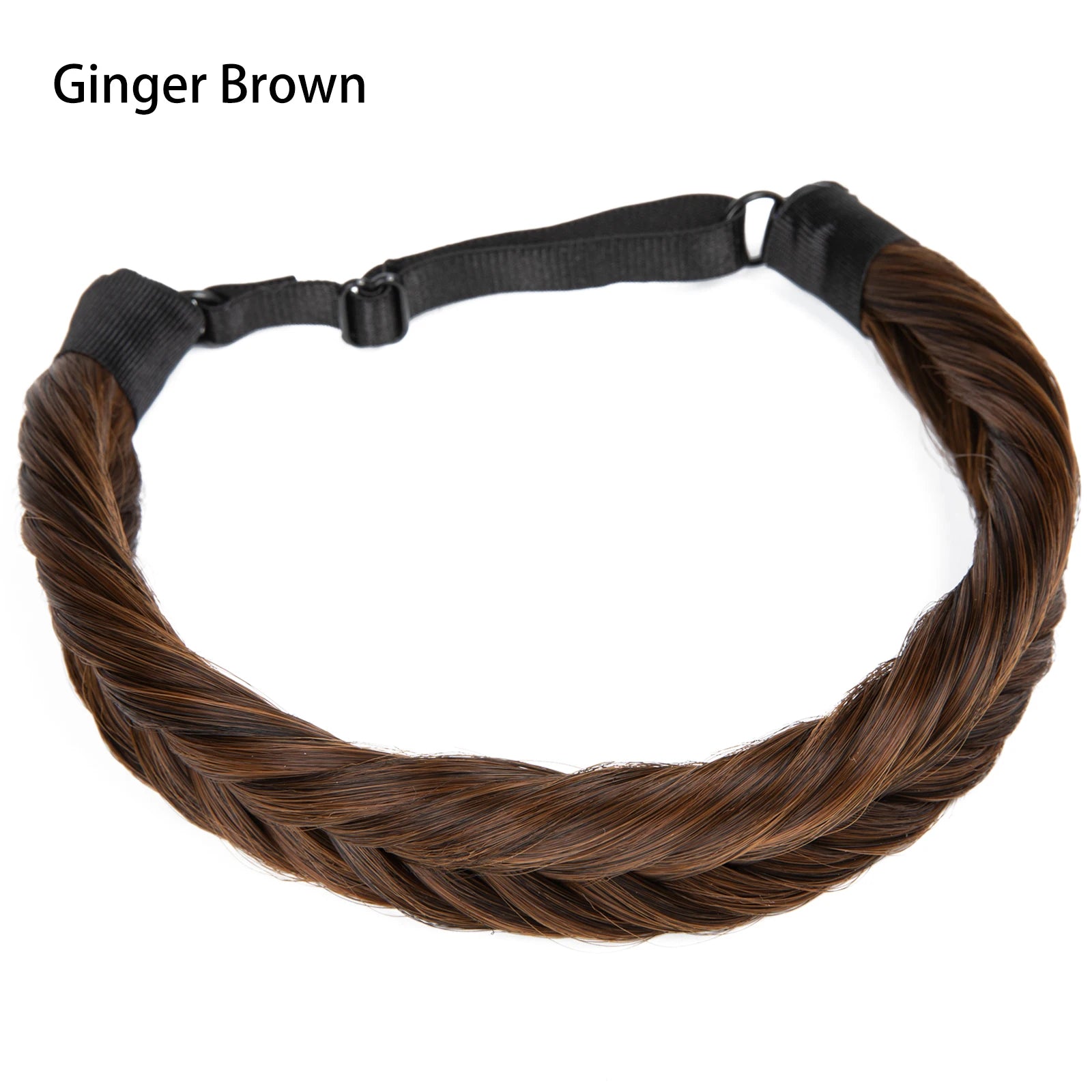 Synthetic Premium Adjustable Handmade Braided Elastic Band Hair Fashion Braiding Hair Headband Headwear For Women