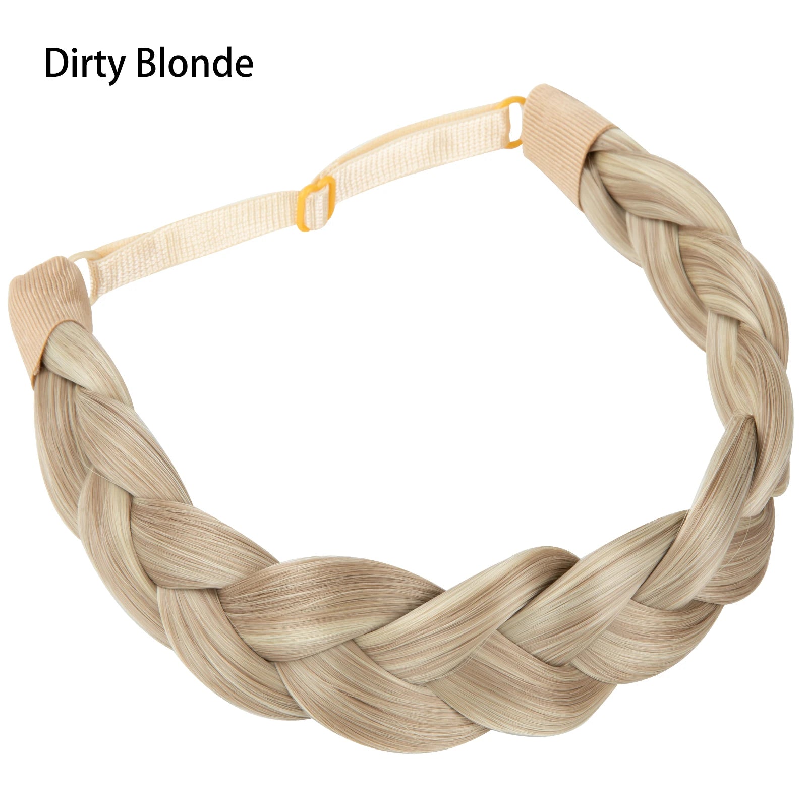 Synthetic Premium Adjustable Handmade Braided Elastic Band Hair Fashion Braiding Hair Headband Headwear For Women