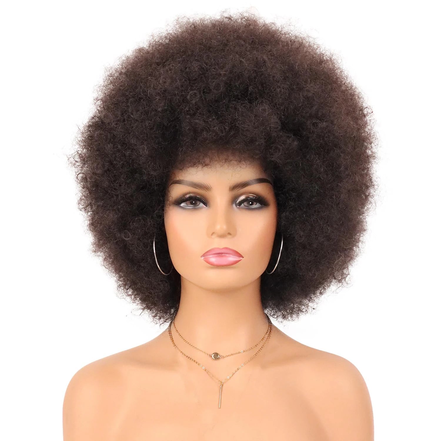 Synthetic Afro Kinky Curly Wig