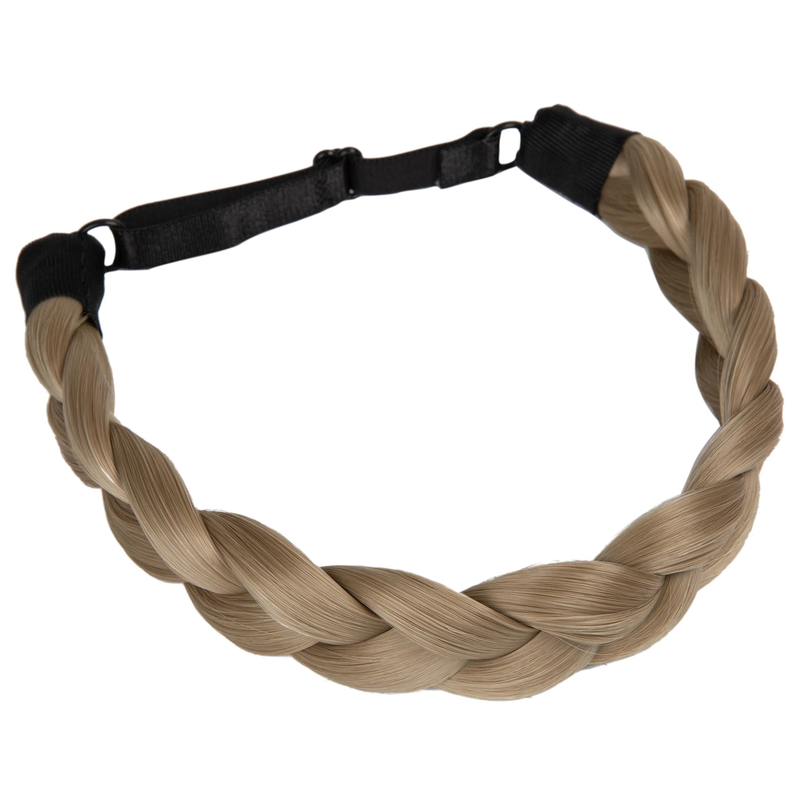 Synthetic Premium Adjustable Handmade Braided Elastic Band Hair Fashion Braiding Hair Headband Headwear For Women