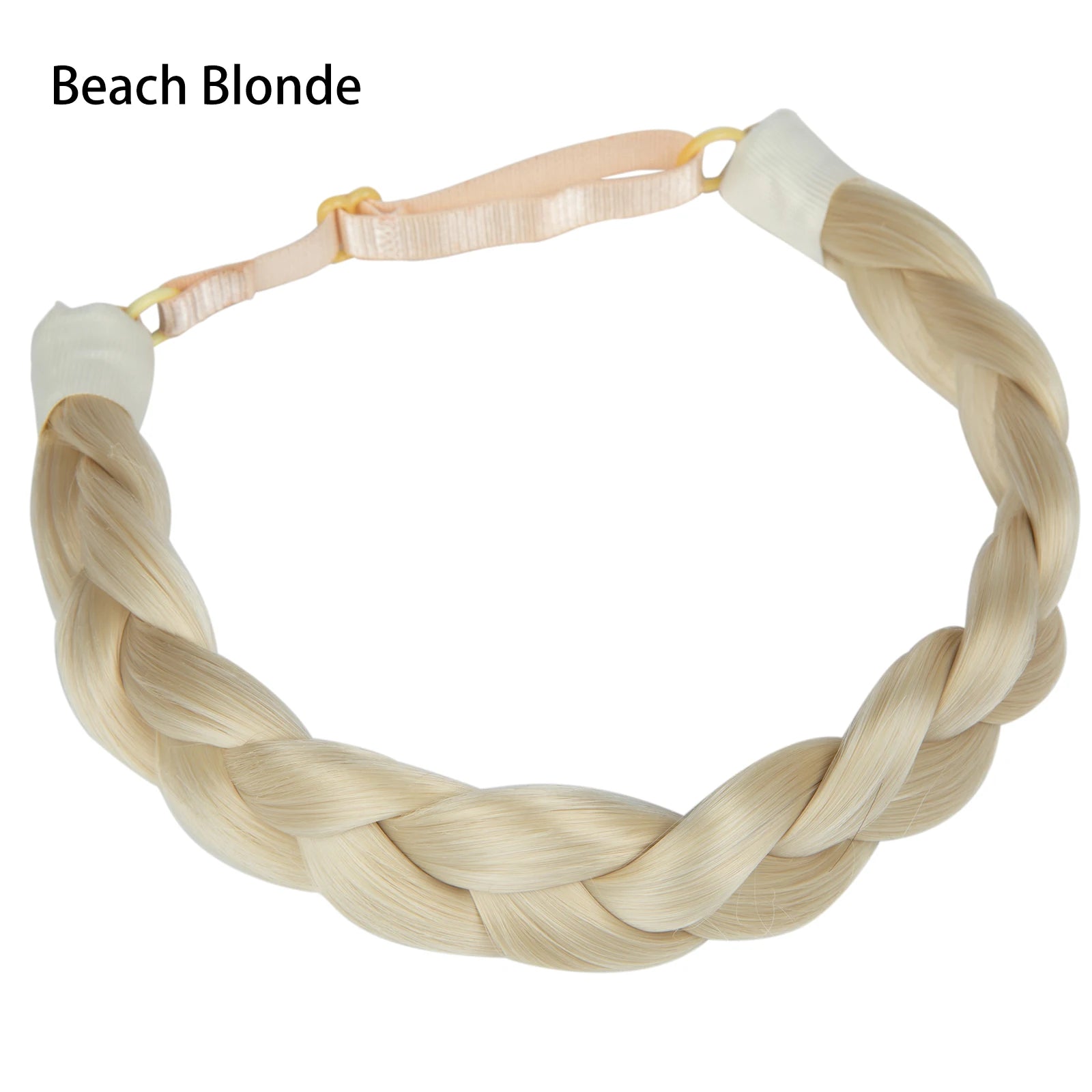 Synthetic Premium Adjustable Handmade Braided Elastic Band Hair Fashion Braiding Hair Headband Headwear For Women
