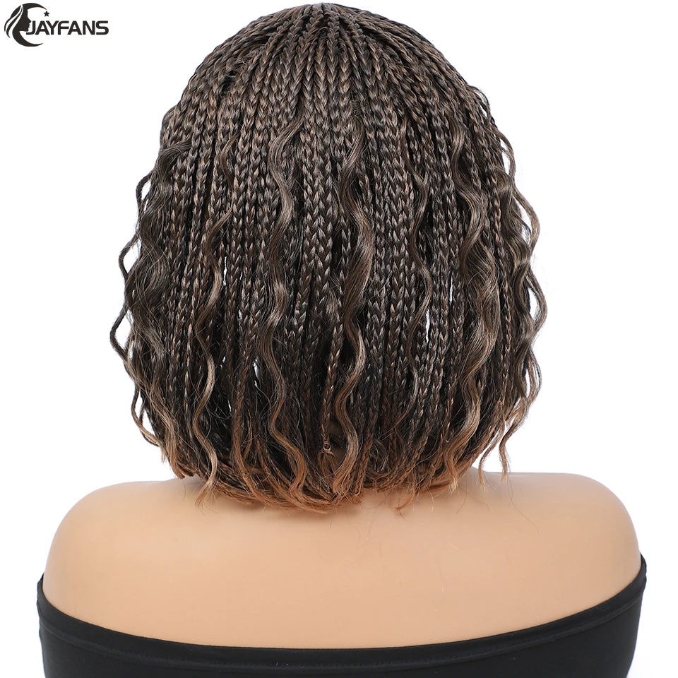 12 Inch Short Bob Box Braided Wig