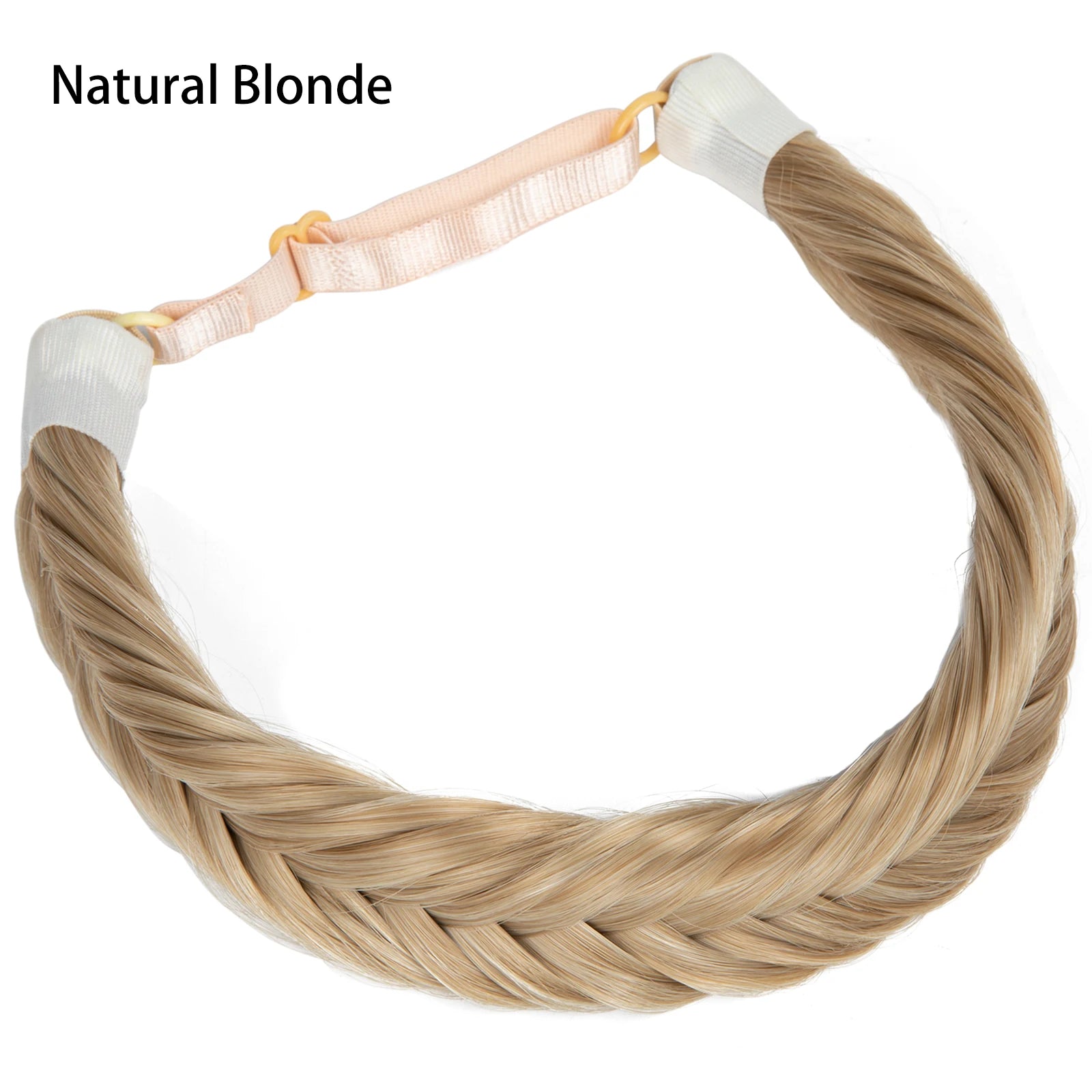 Synthetic Premium Adjustable Handmade Braided Elastic Band Hair Fashion Braiding Hair Headband Headwear For Women