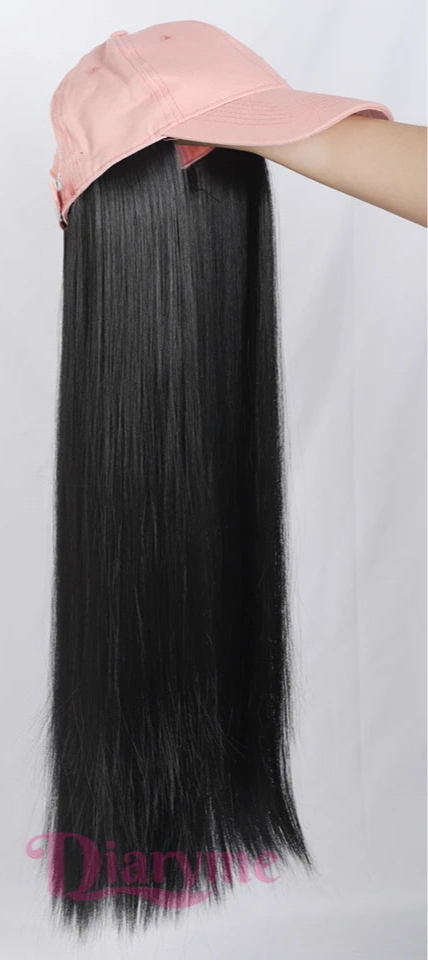 Long Straight Wig with cap