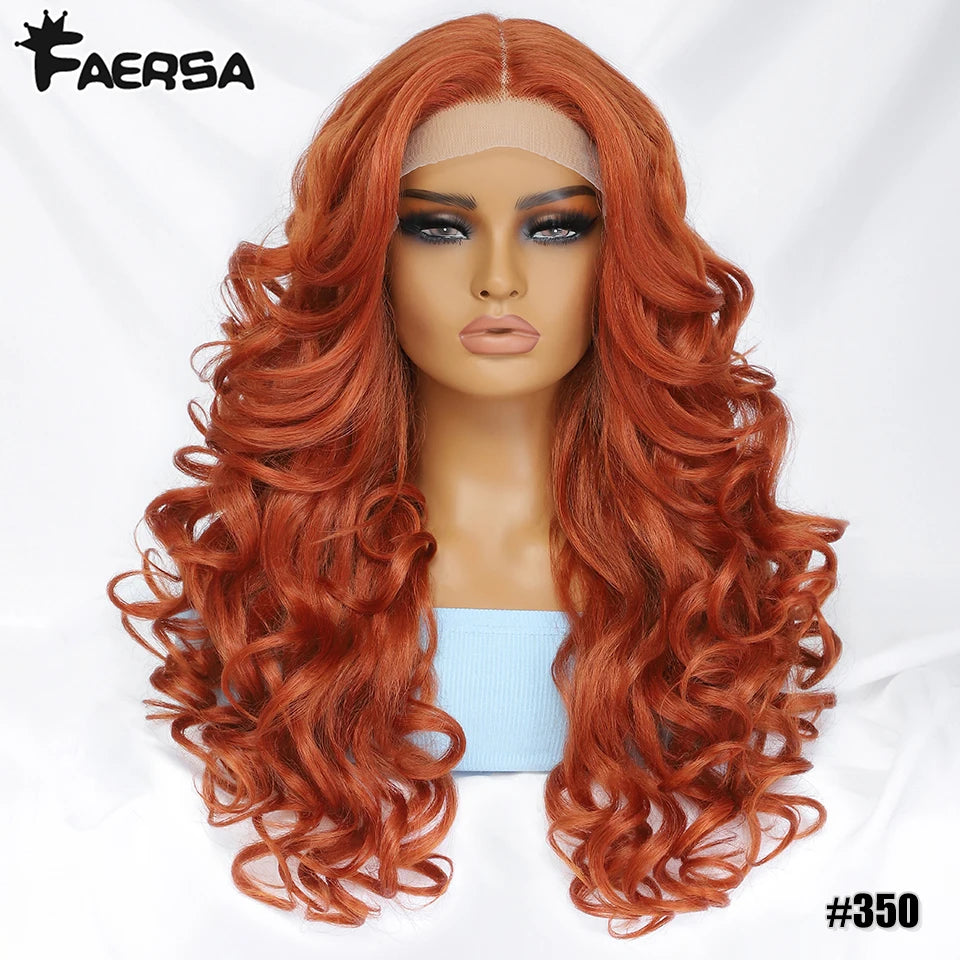 Black Brown Curly Wig