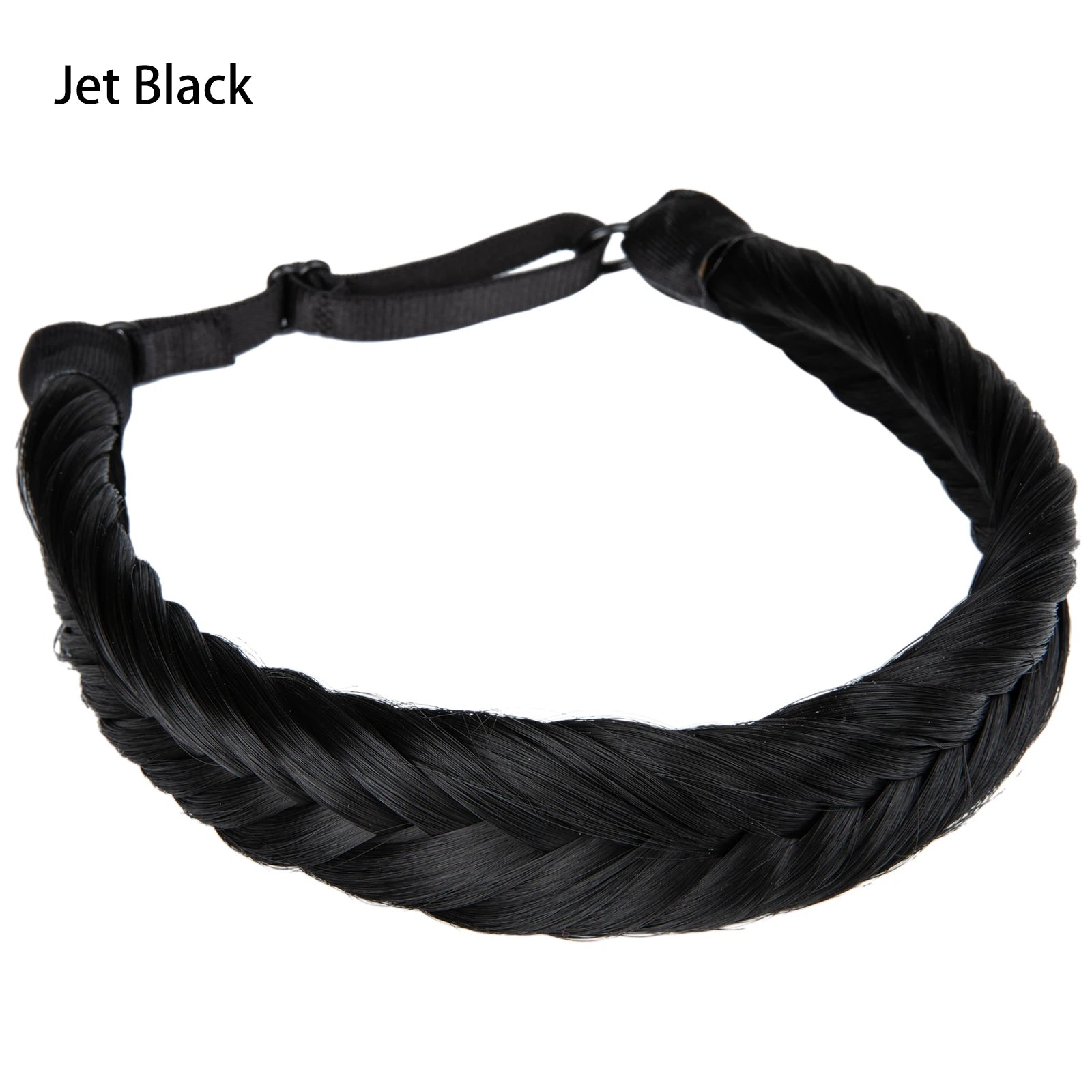 Synthetic Premium Adjustable Handmade Braided Elastic Band Hair Fashion Braiding Hair Headband Headwear For Women
