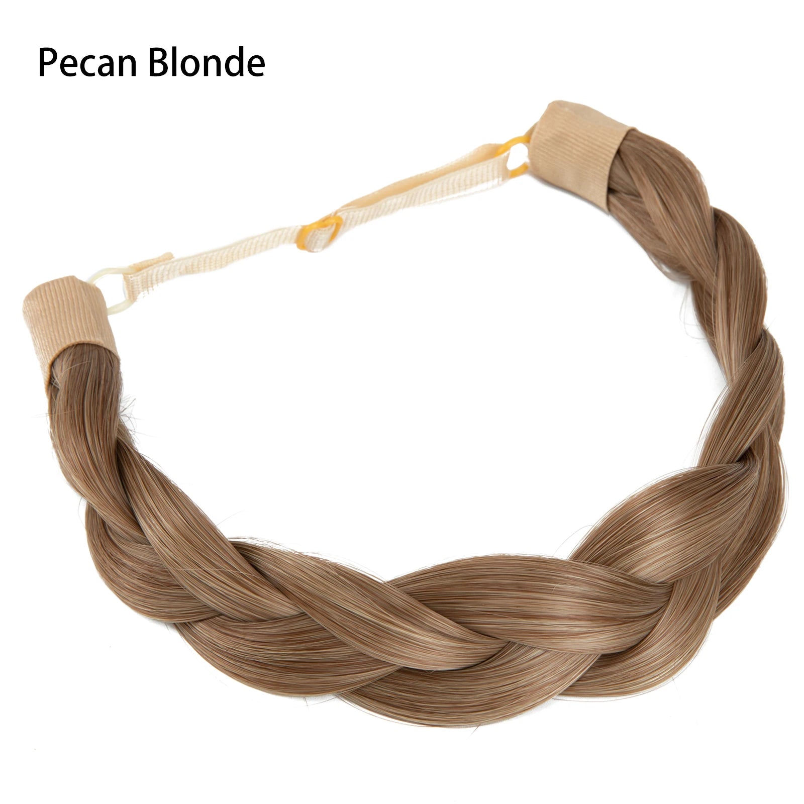 Synthetic Premium Adjustable Handmade Braided Elastic Band Hair Fashion Braiding Hair Headband Headwear For Women