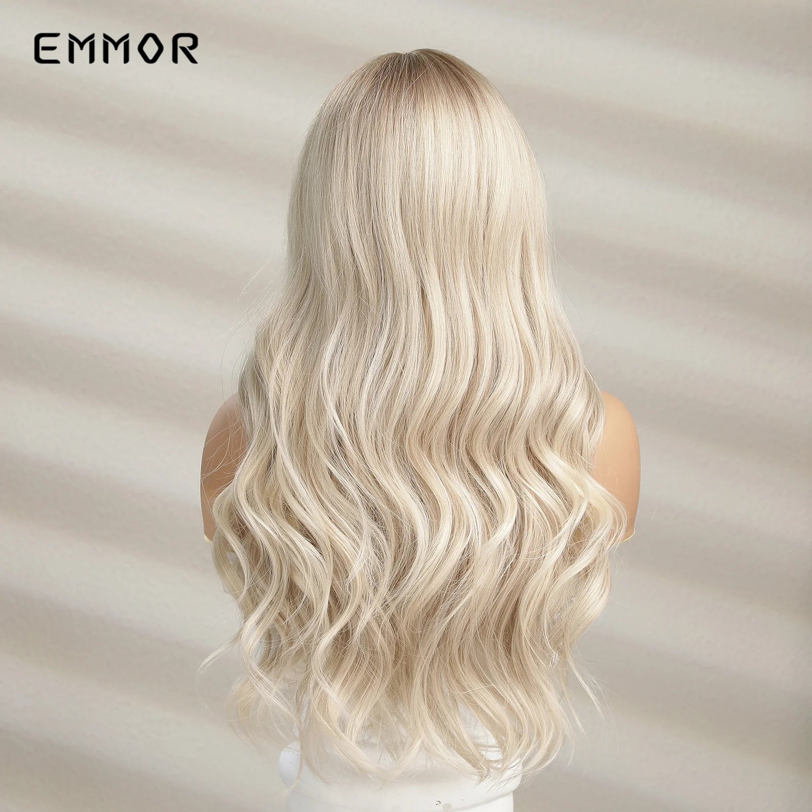 Ombre Black to Light Blonde Hair Wig