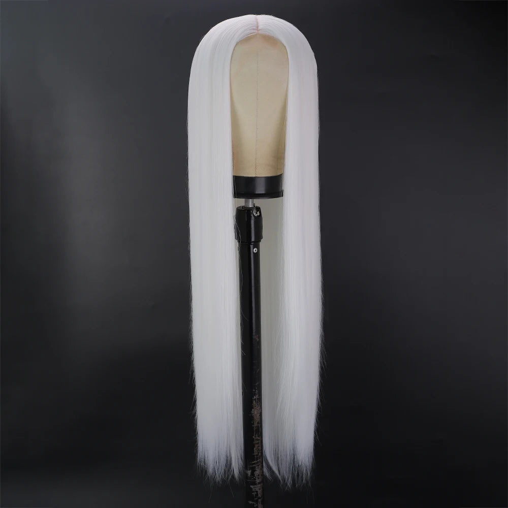 32 Inch Blonde Straight Wig