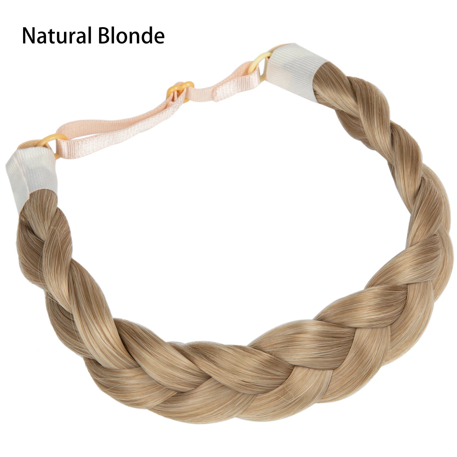 Synthetic Premium Adjustable Handmade Braided Elastic Band Hair Fashion Braiding Hair Headband Headwear For Women