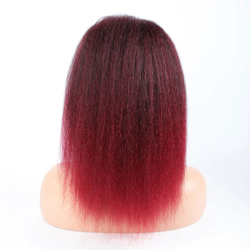 Blice Synthetic Ponytail Fluffy Full Hair Pieces Yaki Straight Drawstring Ponytail Pure and T Color Fake Hair For Women