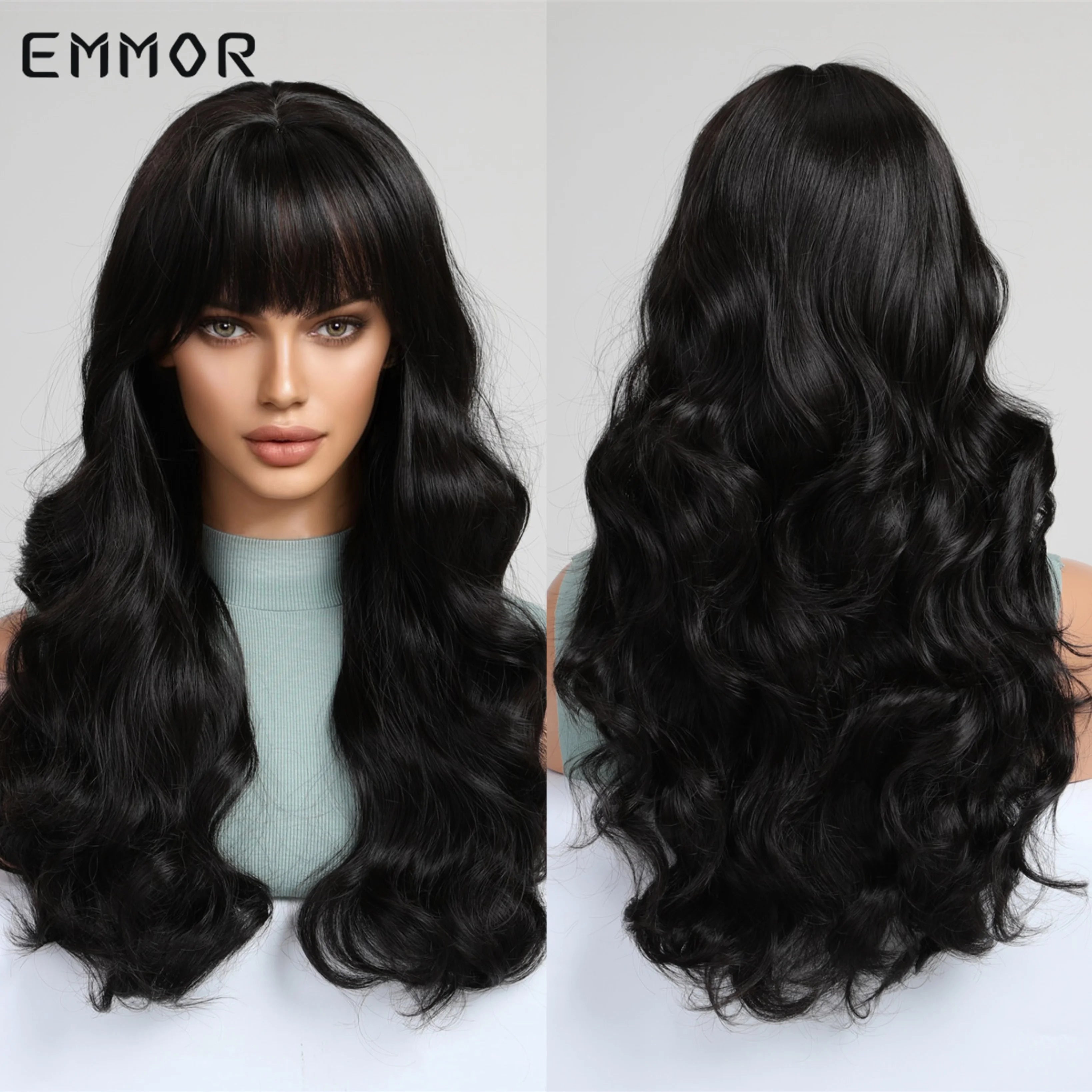 Ombre Black to Light Blonde Hair Wig