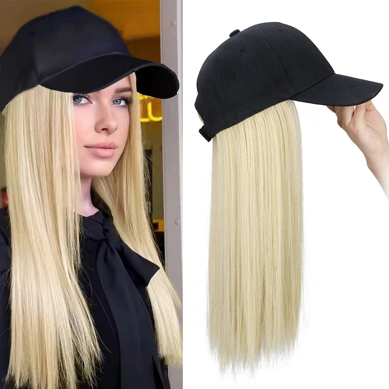 Synthetic 18Inch Long Straight Hat