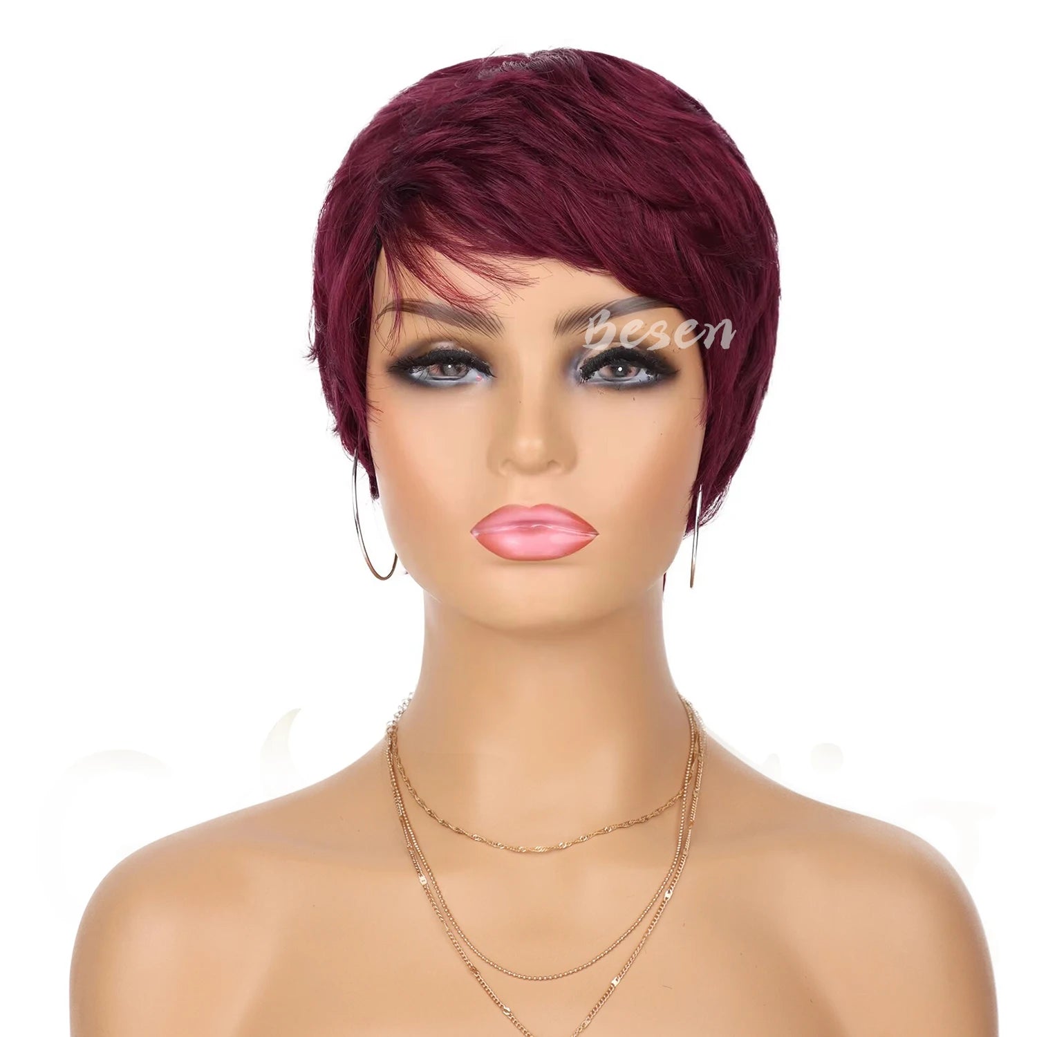 Synthetic Short Pixie Cut Wig